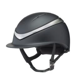 Charles Owen Halo MIPS Helmet 7 Charles Owen Halo MIPS Helmet -Ariat Store halo mips matte helmet black platinum front charles owen 96622.1661298865
