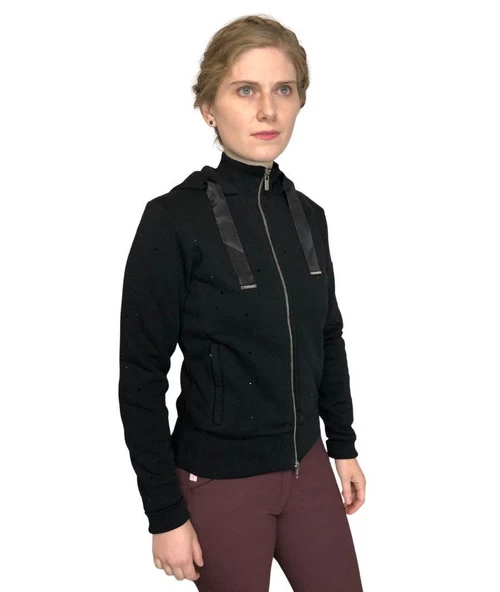 Equiline GlareG Rhinestone Hoodie 5 Equiline GlareG Rhinestone Hoodie - Image 3