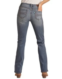 Rock & Roll Hooey Mid Rise Jean 9 Rock & Roll Hooey Mid Rise Jean -Ariat Store hooey jeans mid rise vintage back HYWD4MR16B rr denim 09790.1678312734