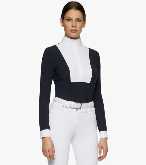 Cavalleria Toscana Hunter Competition Shirt Long Sleeve 7 Cavalleria Toscana Hunter Competition Shirt Long Sleeve - Image 5