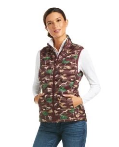 Ariat Ideal 3.0 Down Vest 14 Ariat Ideal 3.0 Down Vest -Ariat Store ideal 3.0 down vest print pasture front 10037422 ariat 69708.1639703761