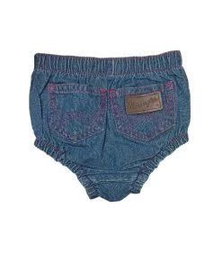 Baby Girl Wrangler Denim Diaper Cover