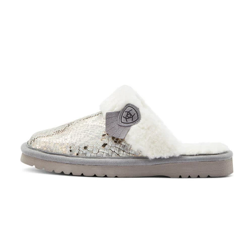 Ariat Jackie Square Toe Slipper Metallic Snake 4 Ariat Jackie Square Toe Slipper Metallic Snake - Image 3