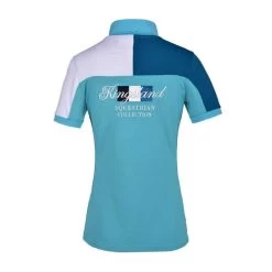 Kingsland Janey Tech Polo 18 Kingsland Janey Tech Polo -Ariat Store janey polo green lagoon back 211 PT 717 439 KL 04335.1612988641