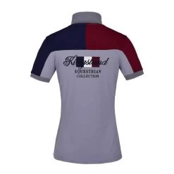 Kingsland Janey Tech Polo 20 Kingsland Janey Tech Polo -Ariat Store janey polo grey sleet back 211 PT 717 553 KL 67191.1612988649