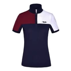 Kingsland Janey Tech Polo 16 Kingsland Janey Tech Polo -Ariat Store janey polo navy blazer front 211 PT 717 254 KL 10698.1612988597