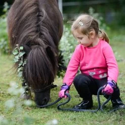 Roeckl Sports Roeckl Kansas Kids Gloves -Ariat Store kansas kids glove pink shaggy pony roeckl 18107.1582500338