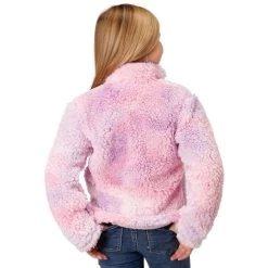 Roper Kids Fuzzy Fleece Pullover 7 Roper Kids Fuzzy Fleece Pullover -Ariat Store kid fuzzy fleece pullover purple back 0329802506173 karman 55611.1665703466