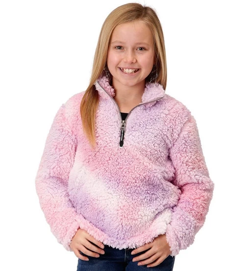 Roper Kids Fuzzy Fleece Pullover 3 Roper Kids Fuzzy Fleece Pullover
