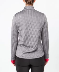 Irideon Girls AirLoft Pullover -Ariat Store kids airloft pullover dove grey back 30 6946 DG irideon 46433.1647548717