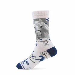 Kids Horse Prints Crew Socks -Ariat Store kids beuatygrace socks 09761C gt reid 90945.1630874302