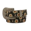 Kids Glitter Sunflower Belt 1 Kids Glitter Sunflower Belt -Ariat Store kids glitter sunflower belt D130001701 DG 18584.1659462918