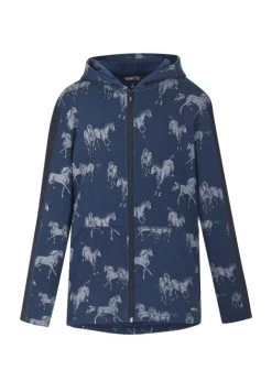 Kids Kerrits Horse Sense Fleece Hoodie -Ariat Store kids horse sense hoodie adm.hors front 60277 PRINT kerrits 03867.1663453996