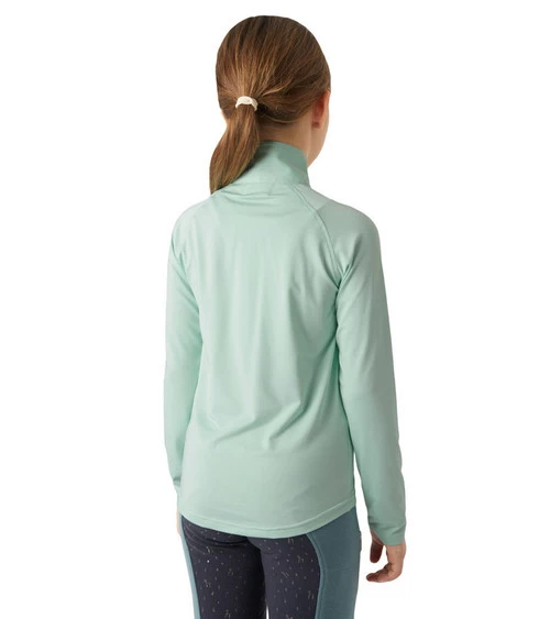 Girls Horze Lola Half Zip Tech Shirt 8 Girls Horze Lola Half Zip Tech Shirt - Image 6
