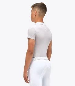 Kids Cavalleria Toscana Raceway Training Polo 12 Kids Cavalleria Toscana Raceway Training Polo -Ariat Store kids raceway training ss grey back POO081 CO046 8000 CT 12666.1659801713