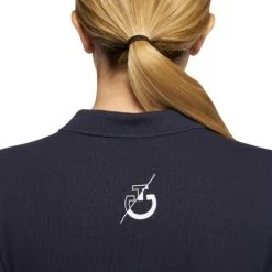 Kids Cavalleria Toscana Team Raceway Polo -Ariat Store kids raceway training ss navy back detail POA081 CO046 7901 cavalleria toscana 59227.1660257233