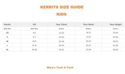 Kids Kerrits Affinity Aero Show Coat 14 Kids Kerrits Affinity Aero Show Coat -Ariat Store kids size chart kerrits 18247.1629665138