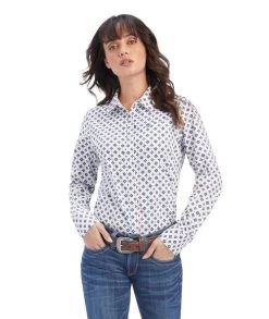 Ariat Kirby Stretch Shirt 31 Ariat Kirby Stretch Shirt -Ariat Store kirby stretch print ls township front 10041533 ariat 39160.1660770658