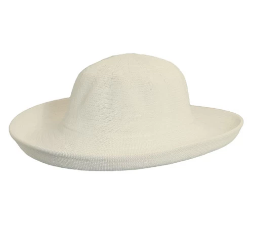 Scala Anji Knitted Poly Straw Hat 6 Scala Anji Knitted Poly Straw Hat - Image 4