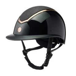 Charles Owen Kylo EQx Helmet Sparkly Wide Peak 12 Charles Owen Kylo EQx Helmet Sparkly Wide Peak -Ariat Store kylo egx sparkly wide peak helmet black side CO 86240.1687282741