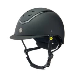 Charles Owen Kylo EQx Helmet MIPS -Ariat Store kylo eqx matte MIPS black side CO 64991.1687284299