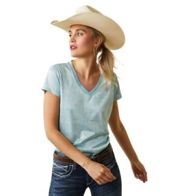 Ariat Laguna V-Neck Top Short Sleeve