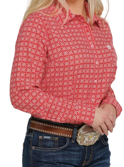 Cinch Ladies ArenaFlex Shirt Long Sleeve 3 Cinch Ladies ArenaFlex Shirt Long Sleeve
