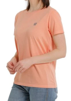 Ladies Cinch Rodeo Brand Tee Short Sleeve 10 Ladies Cinch Rodeo Brand Tee Short Sleeve -Ariat Store lds rodeo brand ss coral side MSK7901001 cinch 35809.1677609765