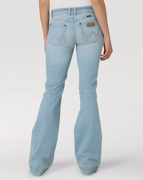 Wrangler Mae Mid Rise Trouser Jean 8 Wrangler Mae Mid Rise Trouser Jean - Image 6