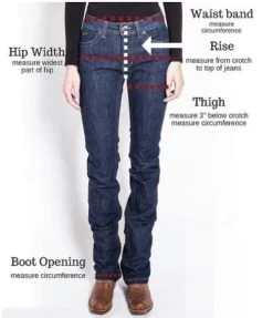 Kimes Ranch Betty 17 Jean 14 Kimes Ranch Betty 17 Jean -Ariat Store measuring guide kimes ranch 01392.1686012437