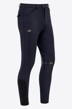 Men's RG Breeches Knee Grip -Ariat Store men breech knee grip navy side BRM004 JS004 7901 RG 47573.1669869902