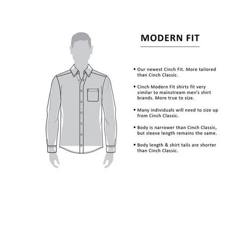 Cinch Modern Fit Print Shirt Long Sleeve 4 Cinch Modern Fit Print Shirt Long Sleeve - Image 2