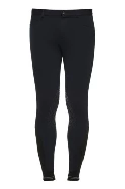 Men's Cavalleria Toscana Logo Tape Breeches Grip Knee