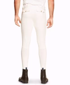 Men's Ariat Olympia Breeches Knee Patch 7 Men's Ariat Olympia Breeches Knee Patch -Ariat Store men olympia kp breech white back 10012383 ariat 01946.1670378773