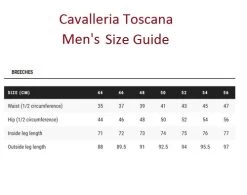 Men's Cavalleria Toscana Logo Tape Breeches Grip Knee 8 Men's Cavalleria Toscana Logo Tape Breeches Grip Knee -Ariat Store men size guide cavalleria toscana 54603.1657138040