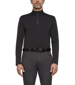 Men's Cavalleria Toscana Tech Wool Zip Turtleneck -Ariat Store men tech wool turtleneck grey front POU222 LC001 CT 52769.1606957273
