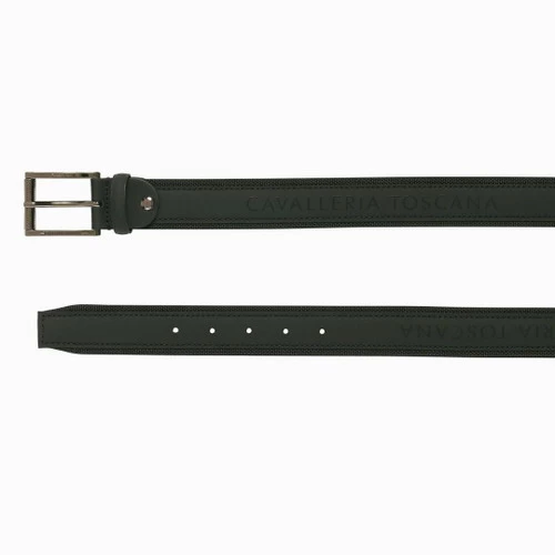 Cavalleria Toscana Men's Laser Cut Leather Belt 4 Cavalleria Toscana Men's Laser Cut Leather Belt - Image 2