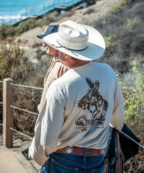 Men's SaltWater Riders Bronc T-Shirt 3 Men's SaltWater Riders Bronc T-Shirt