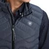 Men's Ariat Ideal Down Vest 2 Men's Ariat Ideal Down Vest -Ariat Store mens ideal down vest charcoal front detail 10041372 ariat 96634.1663779962