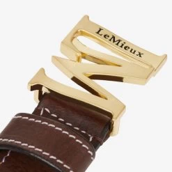 LeMieux Monogram Belt 11 LeMieux Monogram Belt -Ariat Store monogram belt brown detail IT03145002 lemieux 11509.1679788684