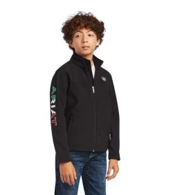 Kids Ariat Team Softshell Mexico Jacket