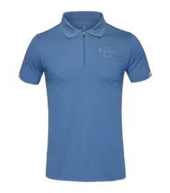 Men's Kingsland Nico Polo Short Sleeve 13 Men's Kingsland Nico Polo Short Sleeve -Ariat Store nico polo blue horizon front 220 PT 206 297 kingsland 37189.1643487153