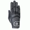 RSL By USG Palma Riding Gloves 1 RSL By USG Palma Riding Gloves -Ariat Store palma glove black grey rsl usg 22165.1683151796