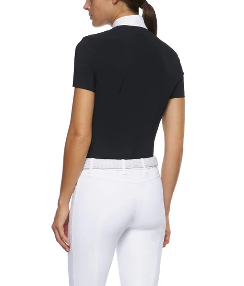 Cavalleria Toscana Pleated Shirt Short Sleeve 4 Cavalleria Toscana Pleated Shirt Short Sleeve - Image 2