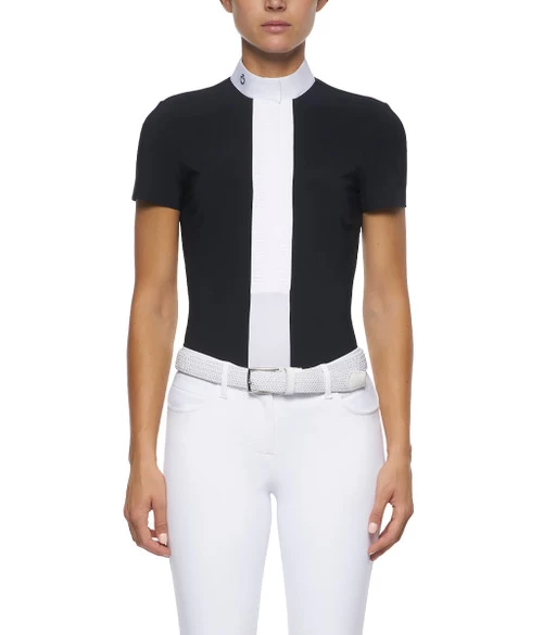 Cavalleria Toscana Pleated Shirt Short Sleeve 3 Cavalleria Toscana Pleated Shirt Short Sleeve