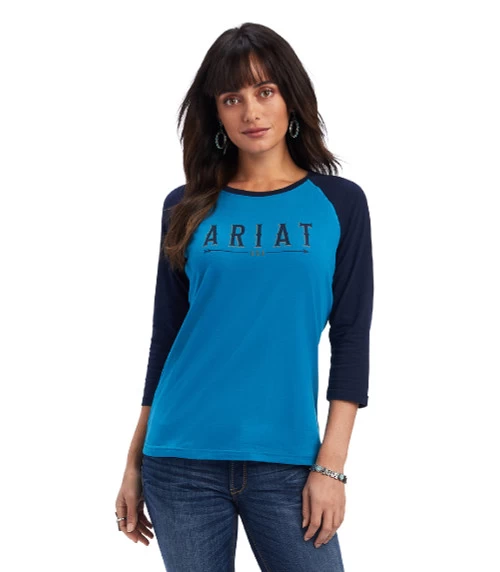Ariat REAL Arrow Raglan Tee 7 Ariat REAL Arrow Raglan Tee - Image 5