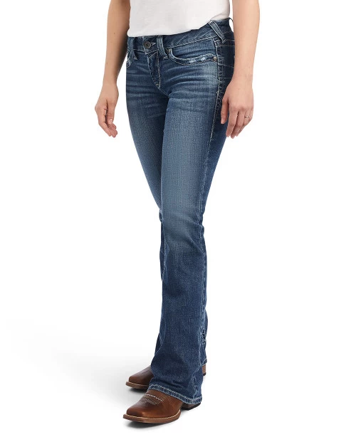 Ariat REAL Mid Rise Bootcut Raquel Jean 9 Ariat REAL Mid Rise Bootcut Raquel Jean - Image 7
