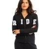 Goode Rider RIDE Hoodie -Ariat Store ride hoodie sweatshirt blk.hthr front 16161 7159 goode rider 06084.1684531958