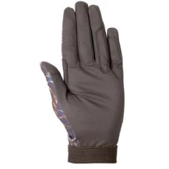 HKM Allure Riding Gloves -Ariat Store riding gloves allure dark brown palm 2100 DARK BROWN hkm 13582.1651102716