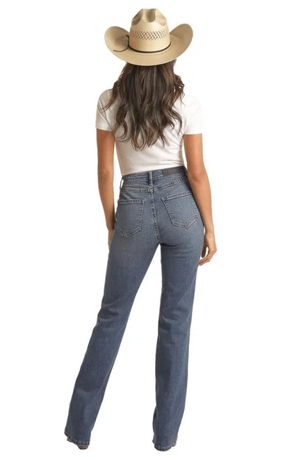 Rock & Roll High Rise Bootcut Jean 5 Rock & Roll High Rise Bootcut Jean - Image 3